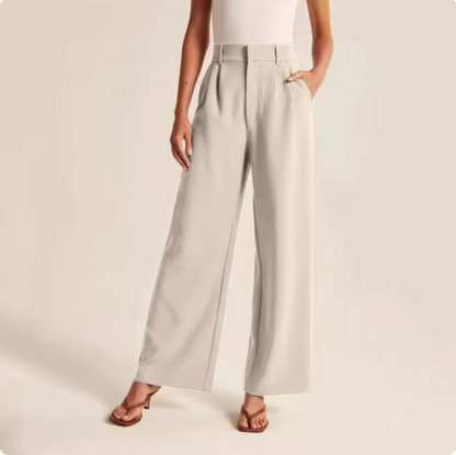 Chic Comfort Pocket Trousers