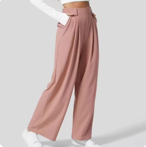 Chic Comfort Pocket Trousers